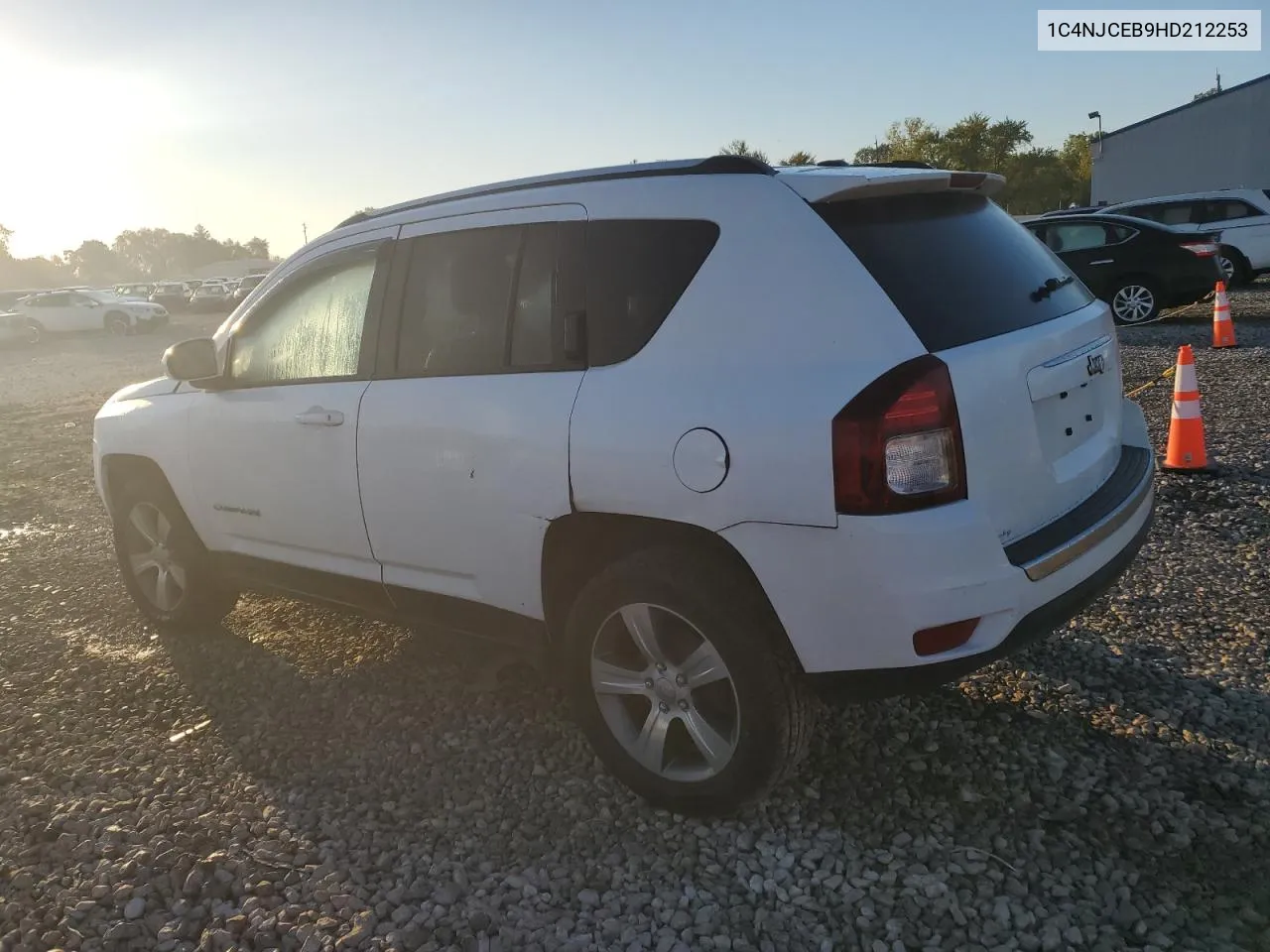 2017 Jeep Compass Latitude VIN: 1C4NJCEB9HD212253 Lot: 74341714