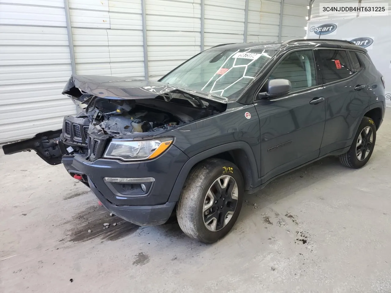 2017 Jeep Compass Trailhawk VIN: 3C4NJDDB4HT631225 Lot: 75675994