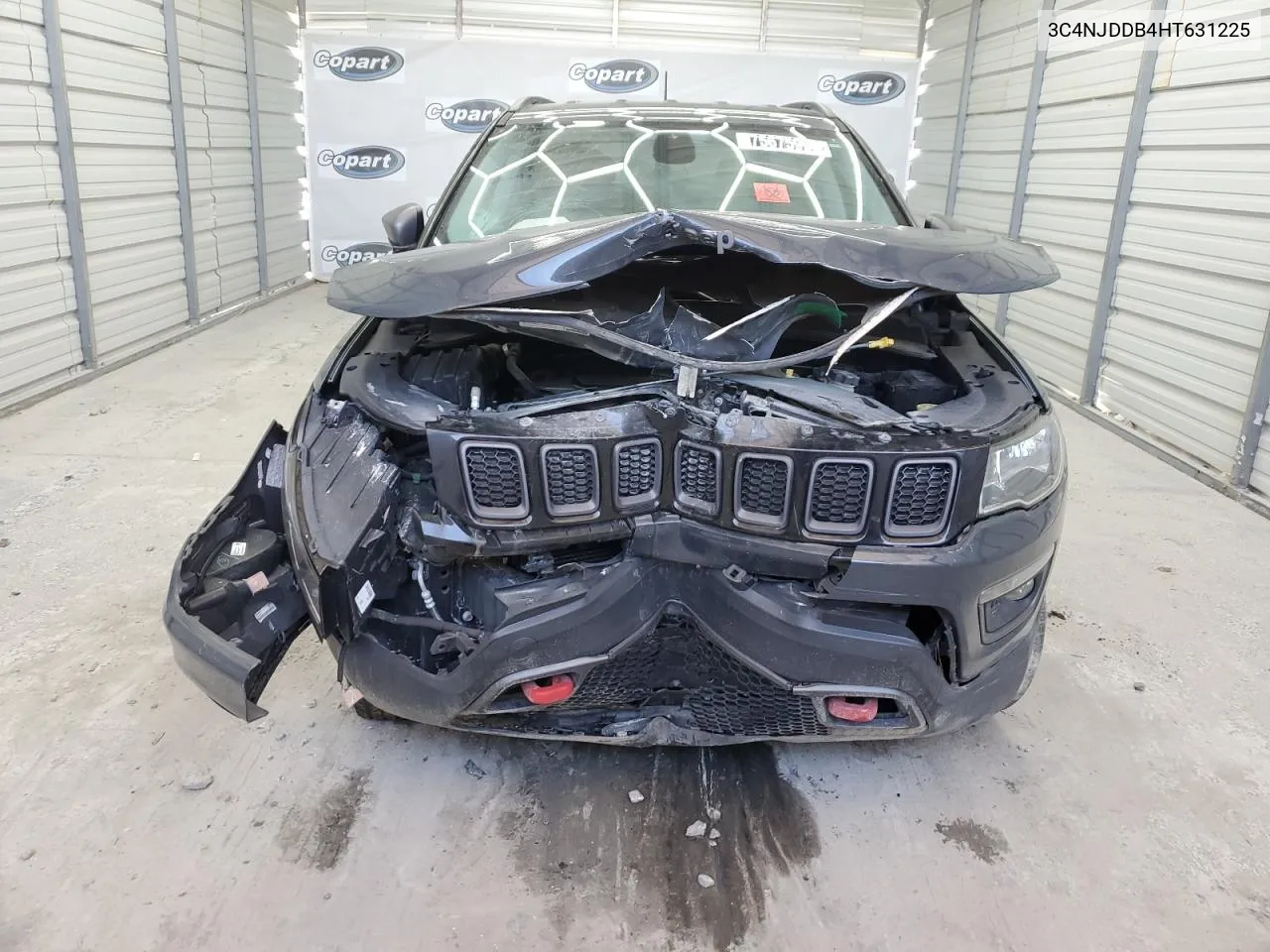 2017 Jeep Compass Trailhawk VIN: 3C4NJDDB4HT631225 Lot: 75675994