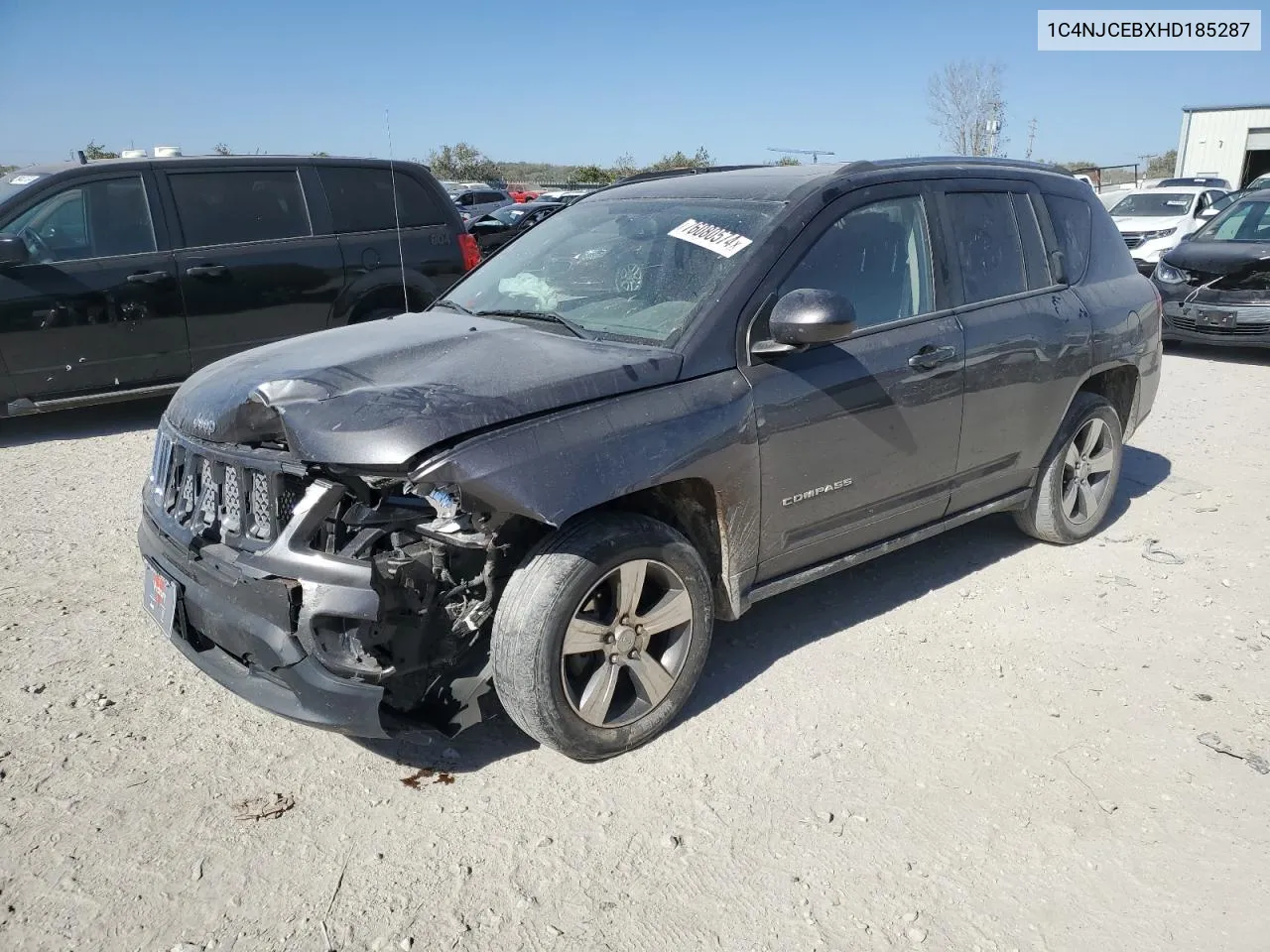 1C4NJCEBXHD185287 2017 Jeep Compass Latitude