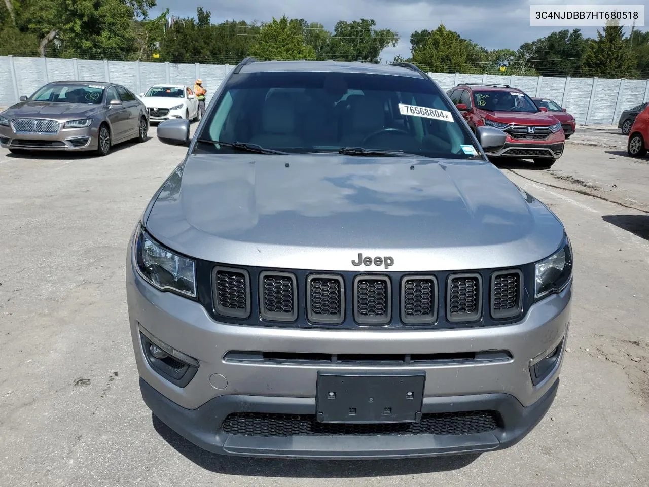 3C4NJDBB7HT680518 2017 Jeep Compass Latitude