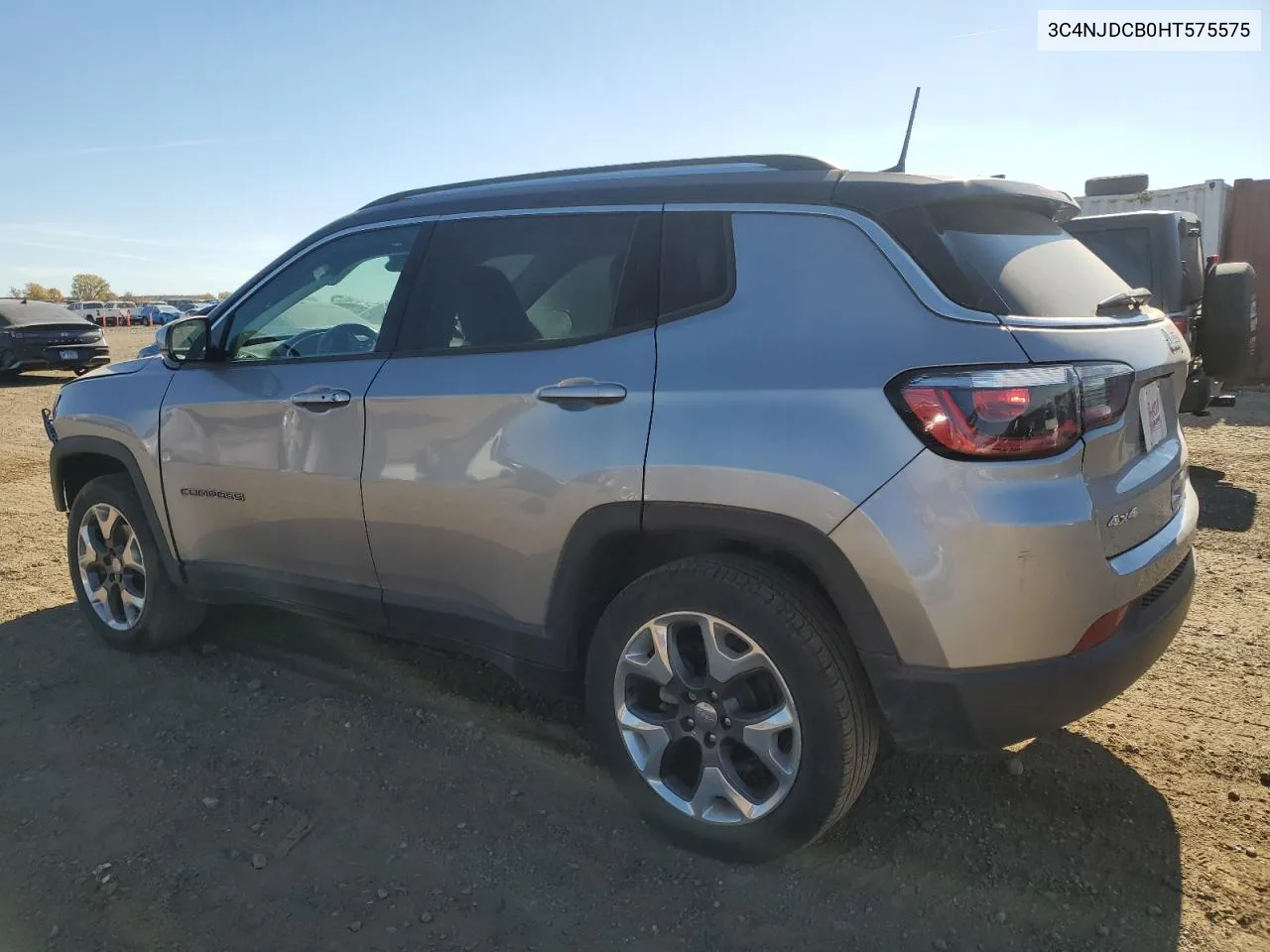 2017 Jeep Compass Limited VIN: 3C4NJDCB0HT575575 Lot: 76973614