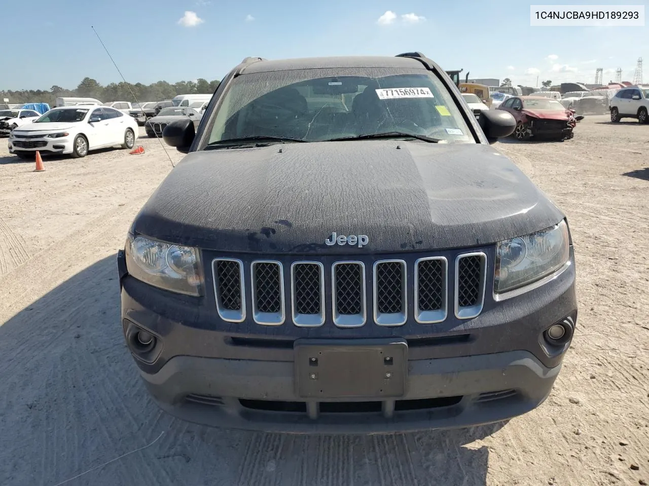 2017 Jeep Compass Sport VIN: 1C4NJCBA9HD189293 Lot: 77156974