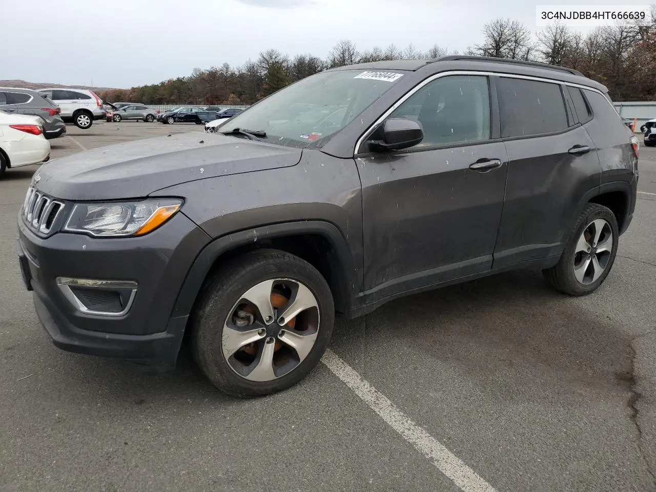 2017 Jeep Compass Latitude VIN: 3C4NJDBB4HT666639 Lot: 77765044