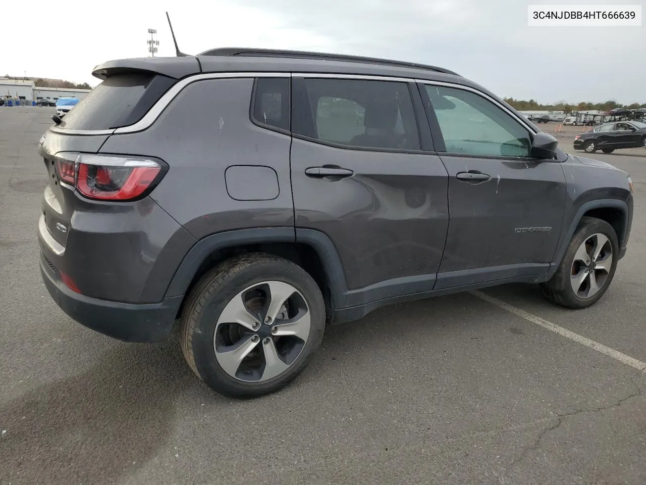 2017 Jeep Compass Latitude VIN: 3C4NJDBB4HT666639 Lot: 77765044