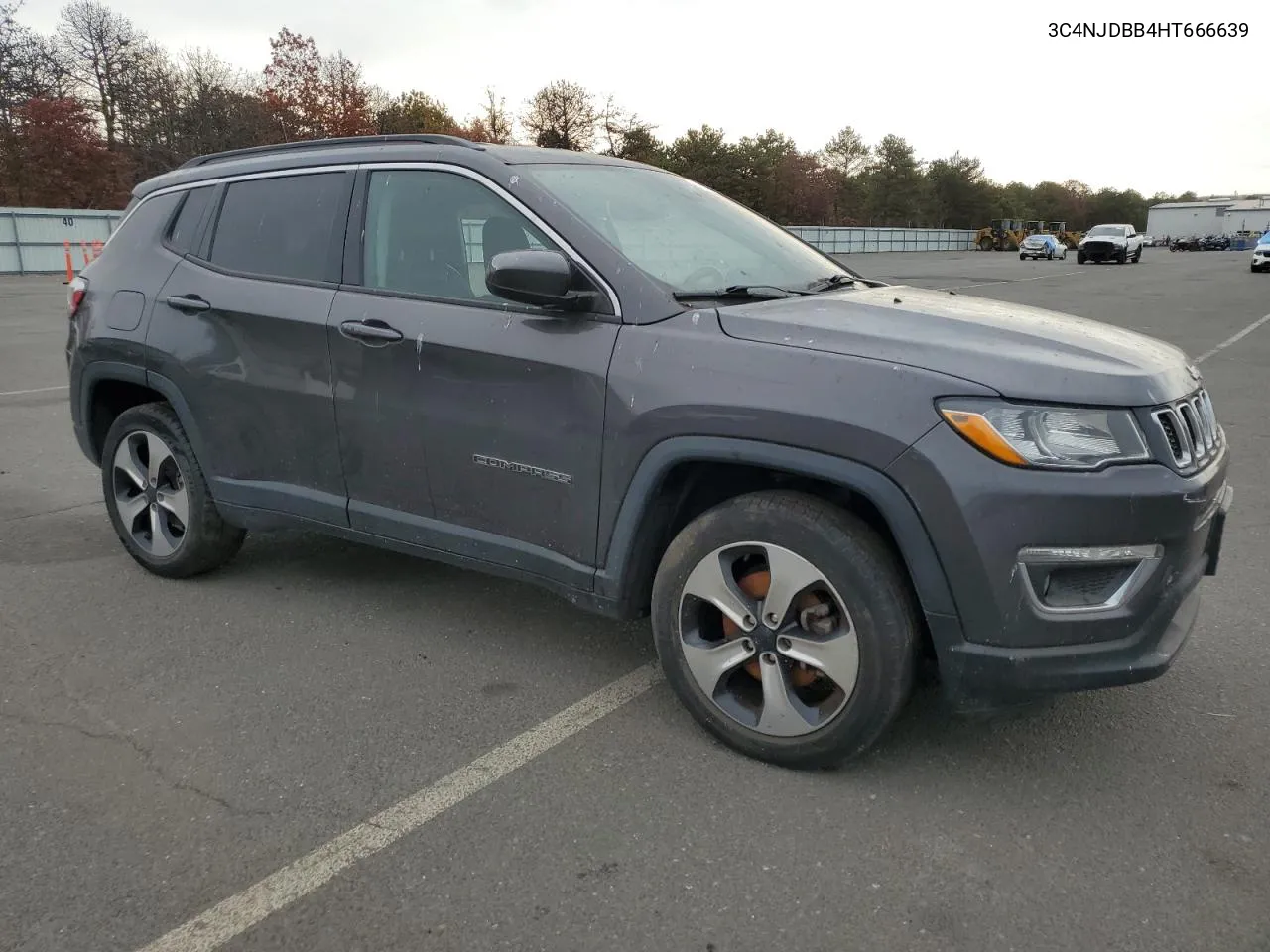 2017 Jeep Compass Latitude VIN: 3C4NJDBB4HT666639 Lot: 77765044