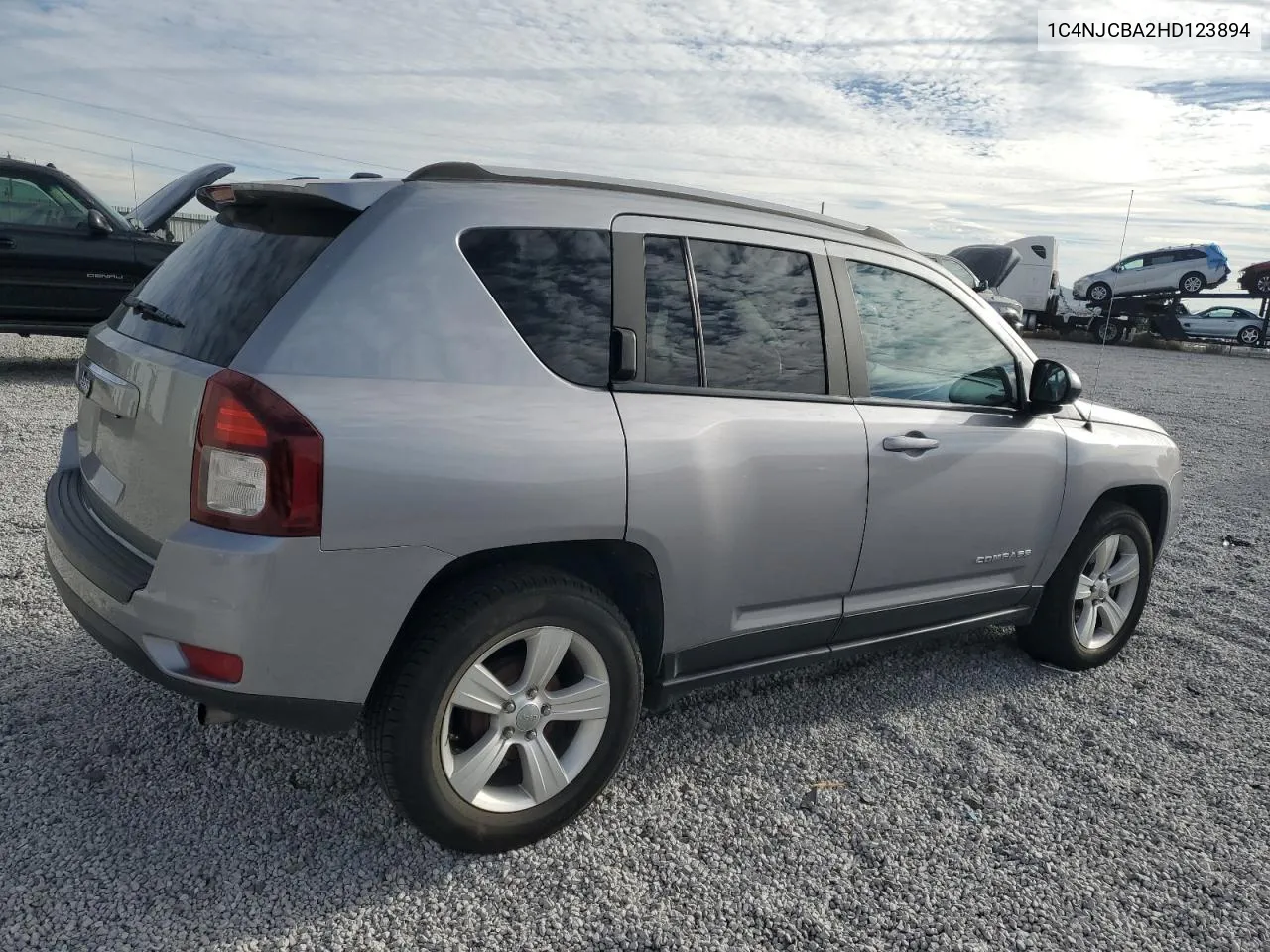 2017 Jeep Compass Sport VIN: 1C4NJCBA2HD123894 Lot: 77844494