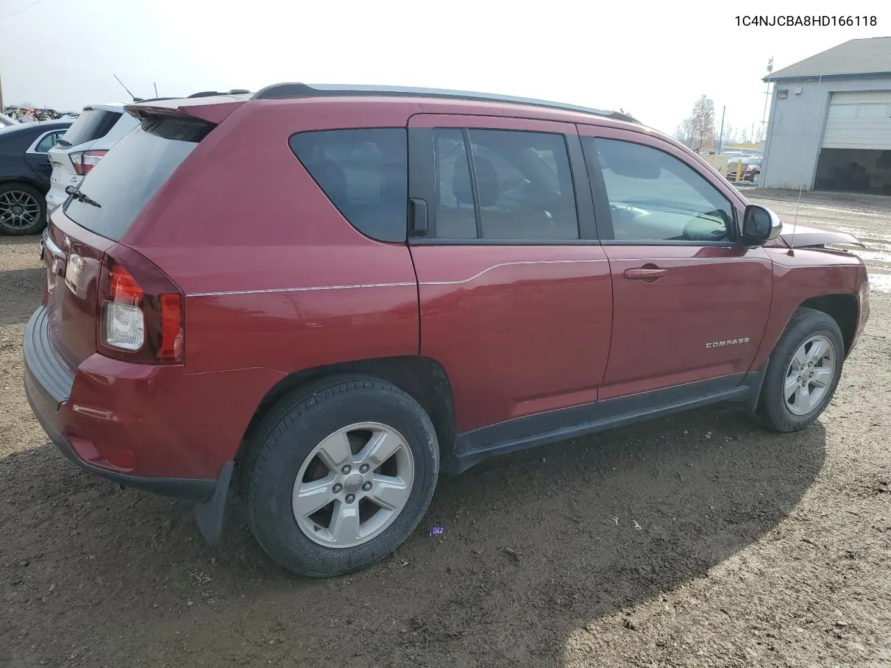 2017 Jeep Compass Sport VIN: 1C4NJCBA8HD166118 Lot: 78084894