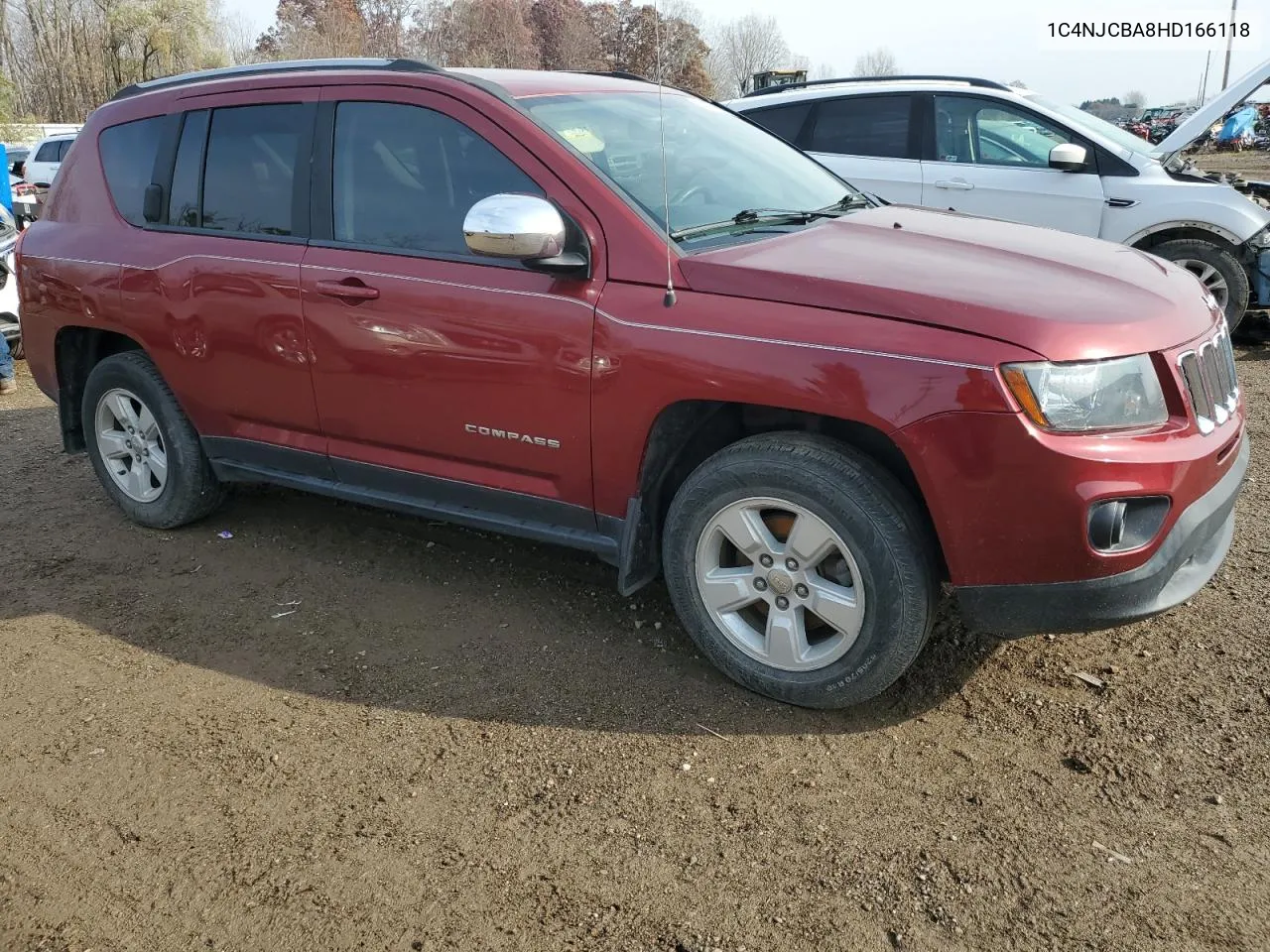 2017 Jeep Compass Sport VIN: 1C4NJCBA8HD166118 Lot: 78084894