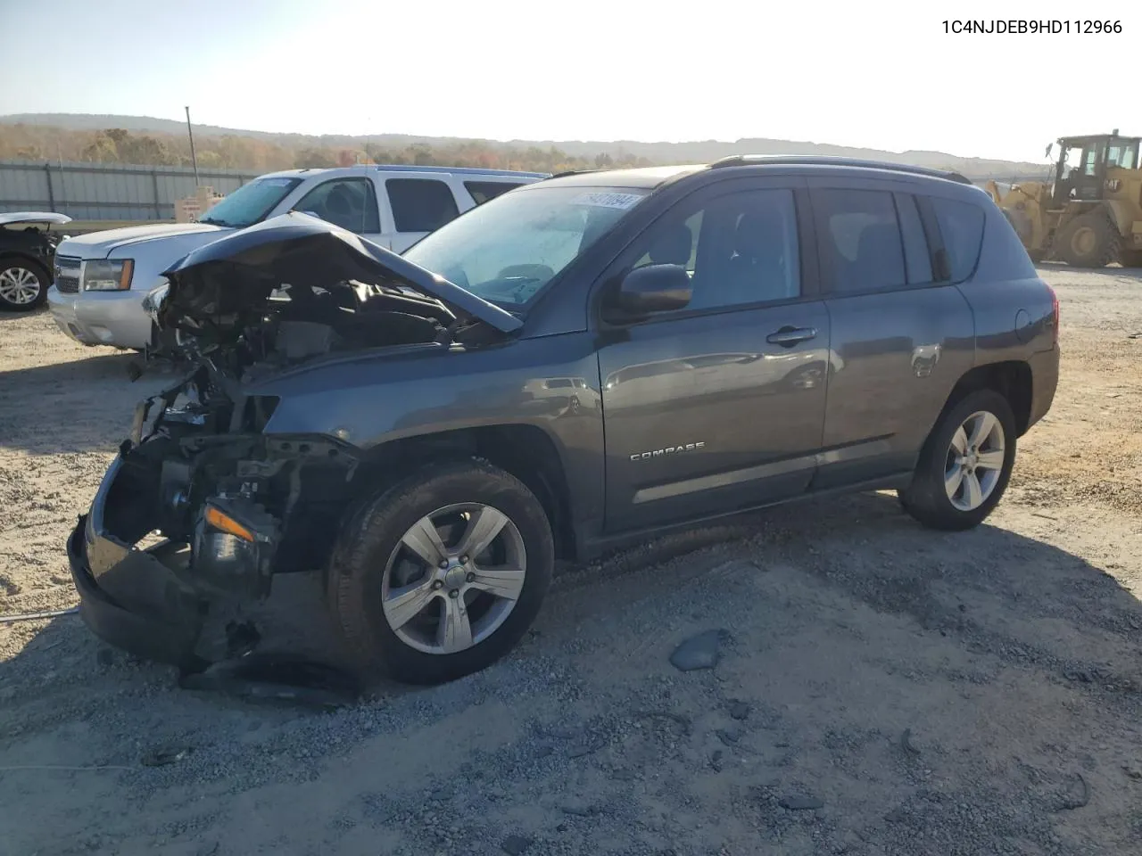 2017 Jeep Compass Latitude VIN: 1C4NJDEB9HD112966 Lot: 78491094