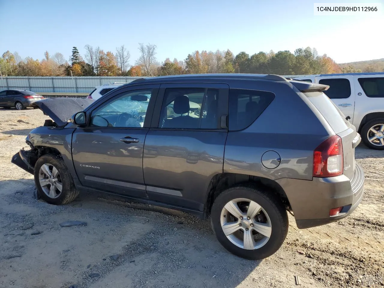 2017 Jeep Compass Latitude VIN: 1C4NJDEB9HD112966 Lot: 78491094