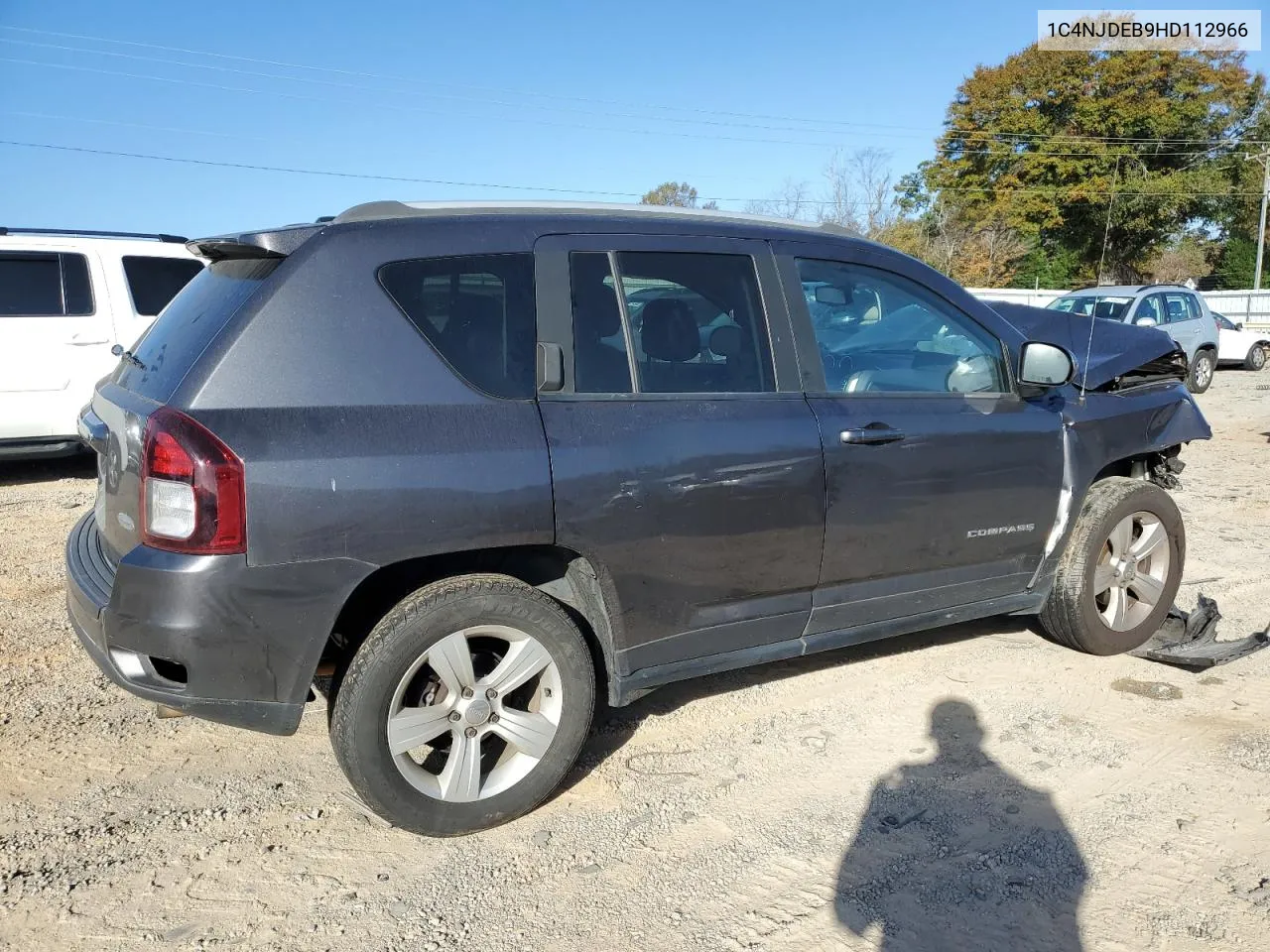 2017 Jeep Compass Latitude VIN: 1C4NJDEB9HD112966 Lot: 78491094