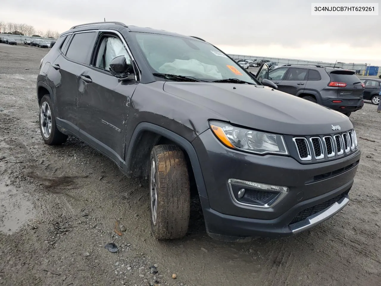 2017 Jeep Compass Limited VIN: 3C4NJDCB7HT629261 Lot: 79039184