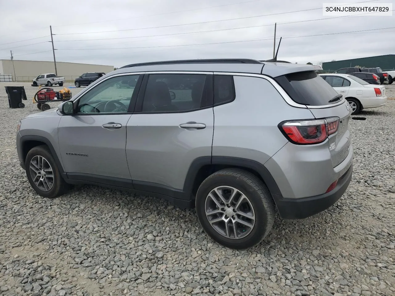 2017 Jeep Compass Latitude VIN: 3C4NJCBBXHT647829 Lot: 79162904