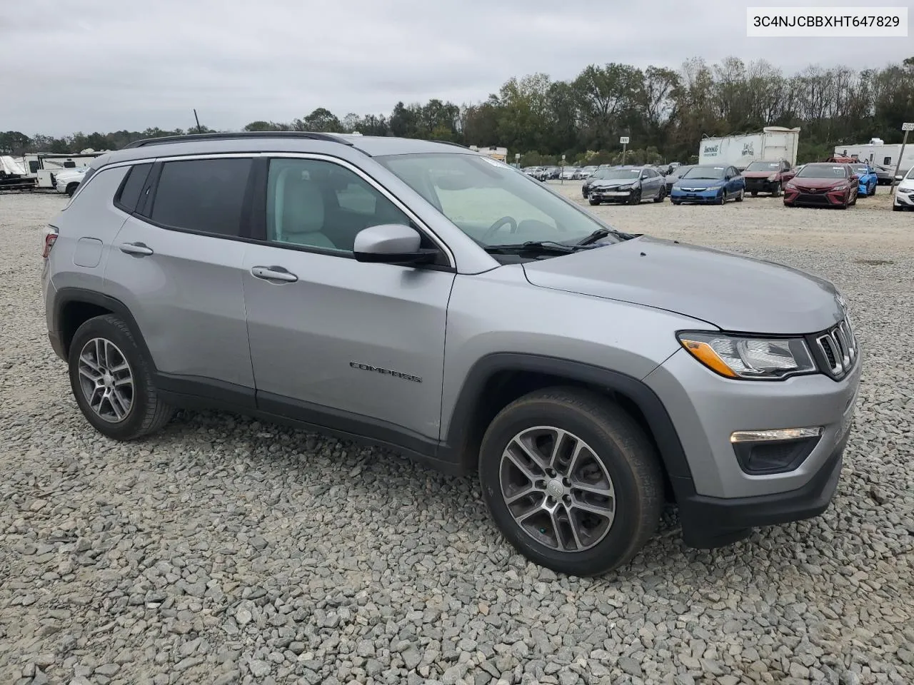 2017 Jeep Compass Latitude VIN: 3C4NJCBBXHT647829 Lot: 79162904