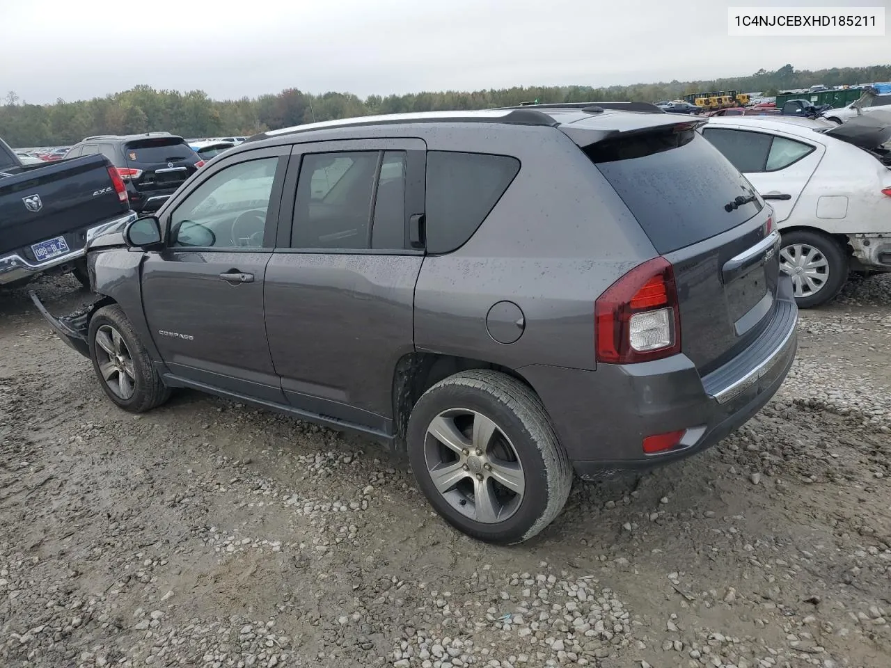 2017 Jeep Compass Latitude VIN: 1C4NJCEBXHD185211 Lot: 79888994