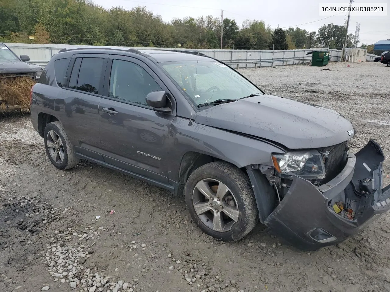 2017 Jeep Compass Latitude VIN: 1C4NJCEBXHD185211 Lot: 79888994