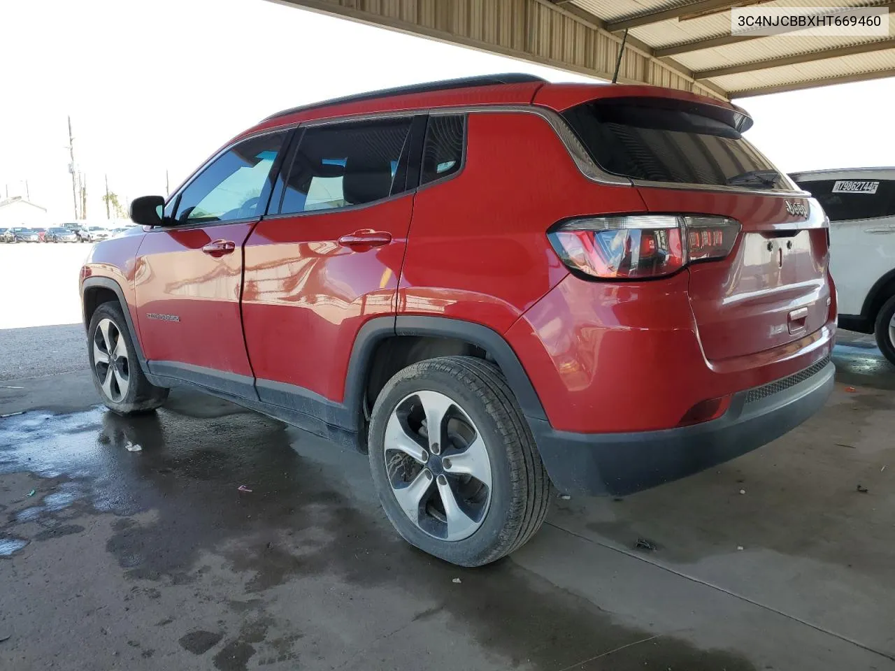 2017 Jeep Compass Latitude VIN: 3C4NJCBBXHT669460 Lot: 80052244