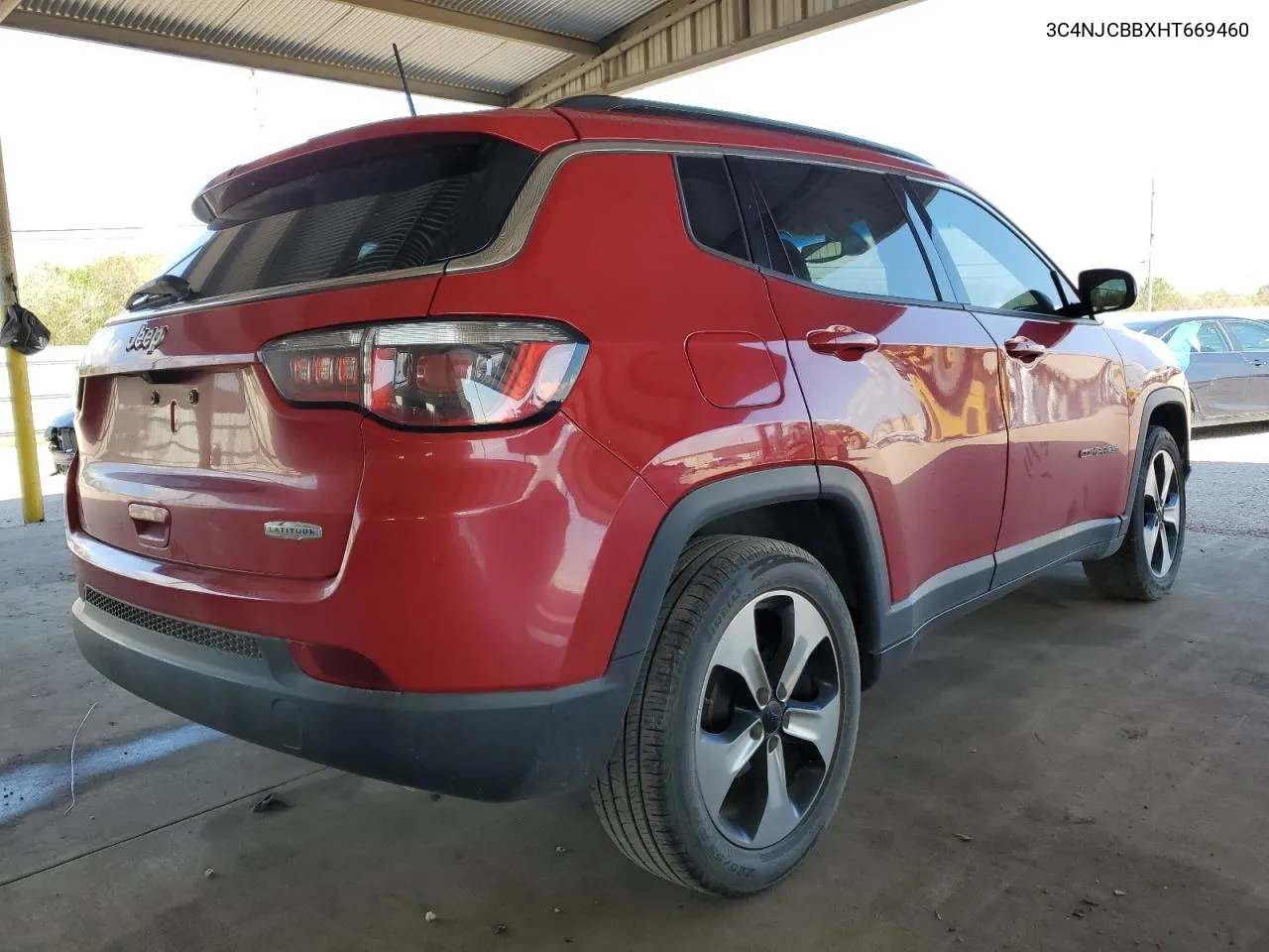 2017 Jeep Compass Latitude VIN: 3C4NJCBBXHT669460 Lot: 80052244