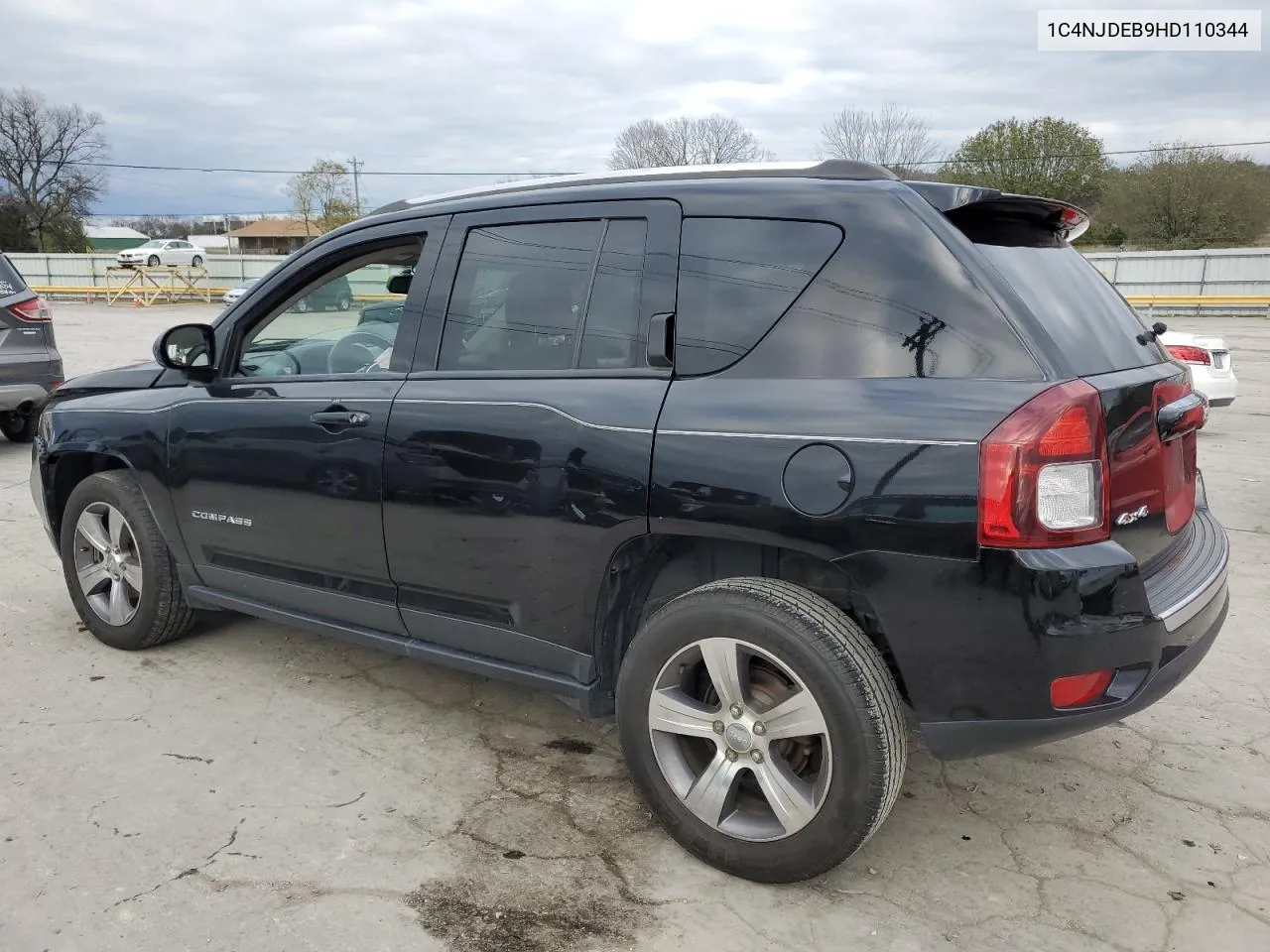 2017 Jeep Compass Latitude VIN: 1C4NJDEB9HD110344 Lot: 80468134