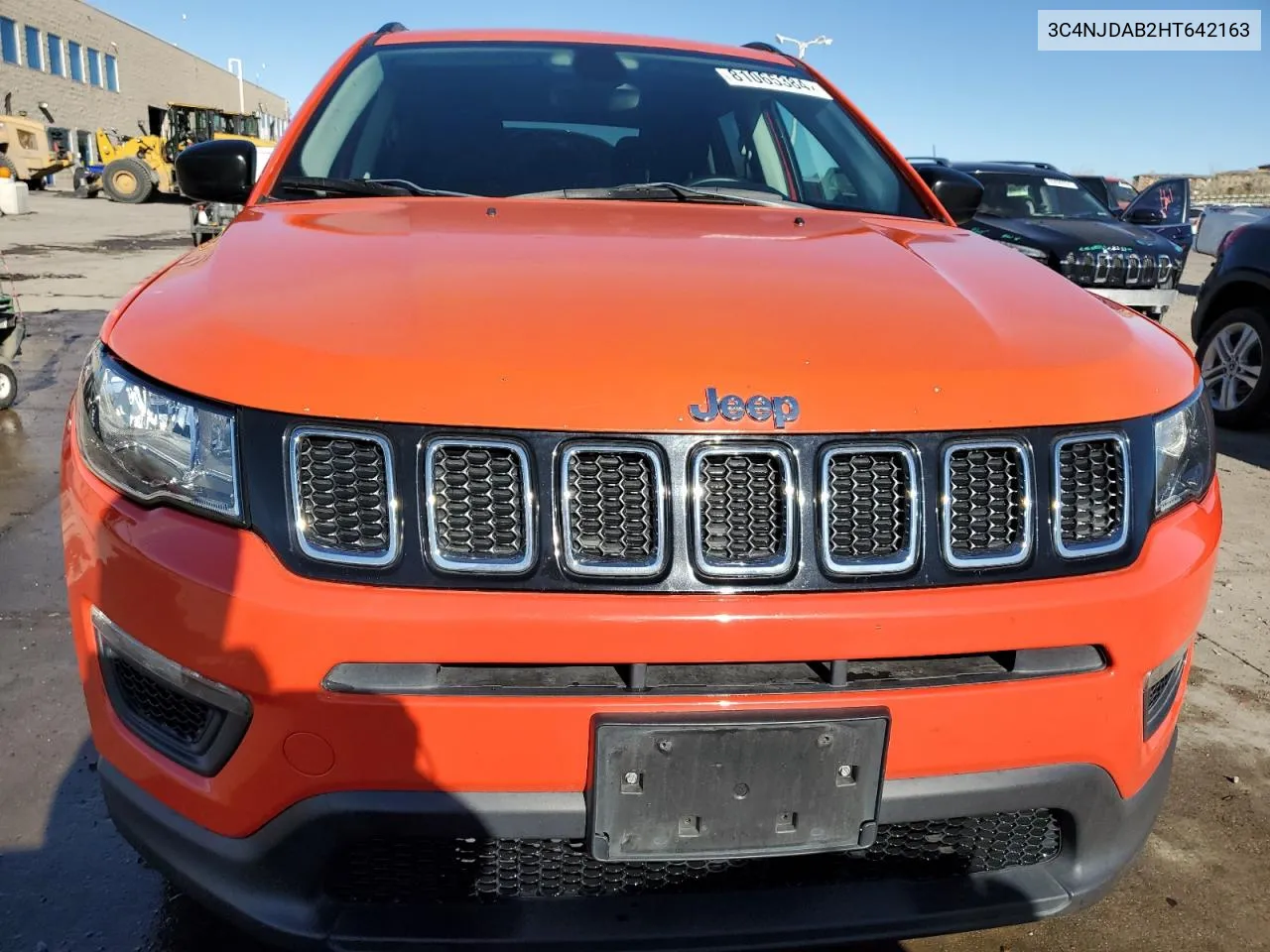 2017 Jeep Compass Sport VIN: 3C4NJDAB2HT642163 Lot: 81065384