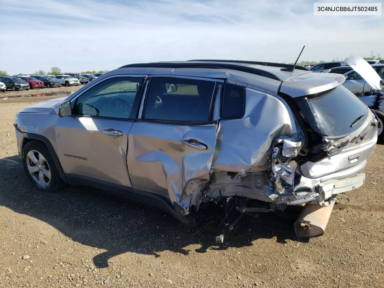 3C4NJCBB6JT502485 2018 Jeep Compass Latitude