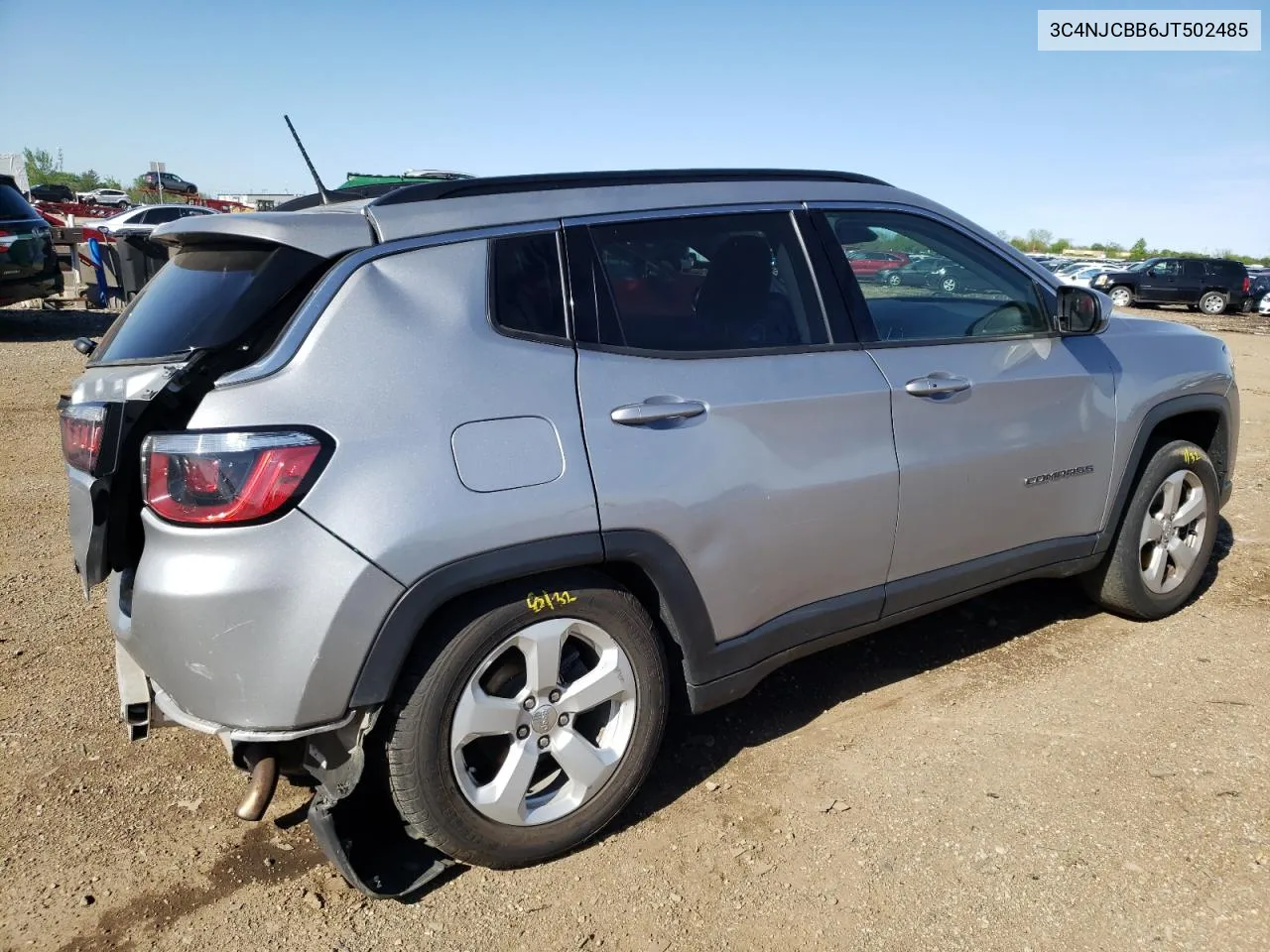 3C4NJCBB6JT502485 2018 Jeep Compass Latitude