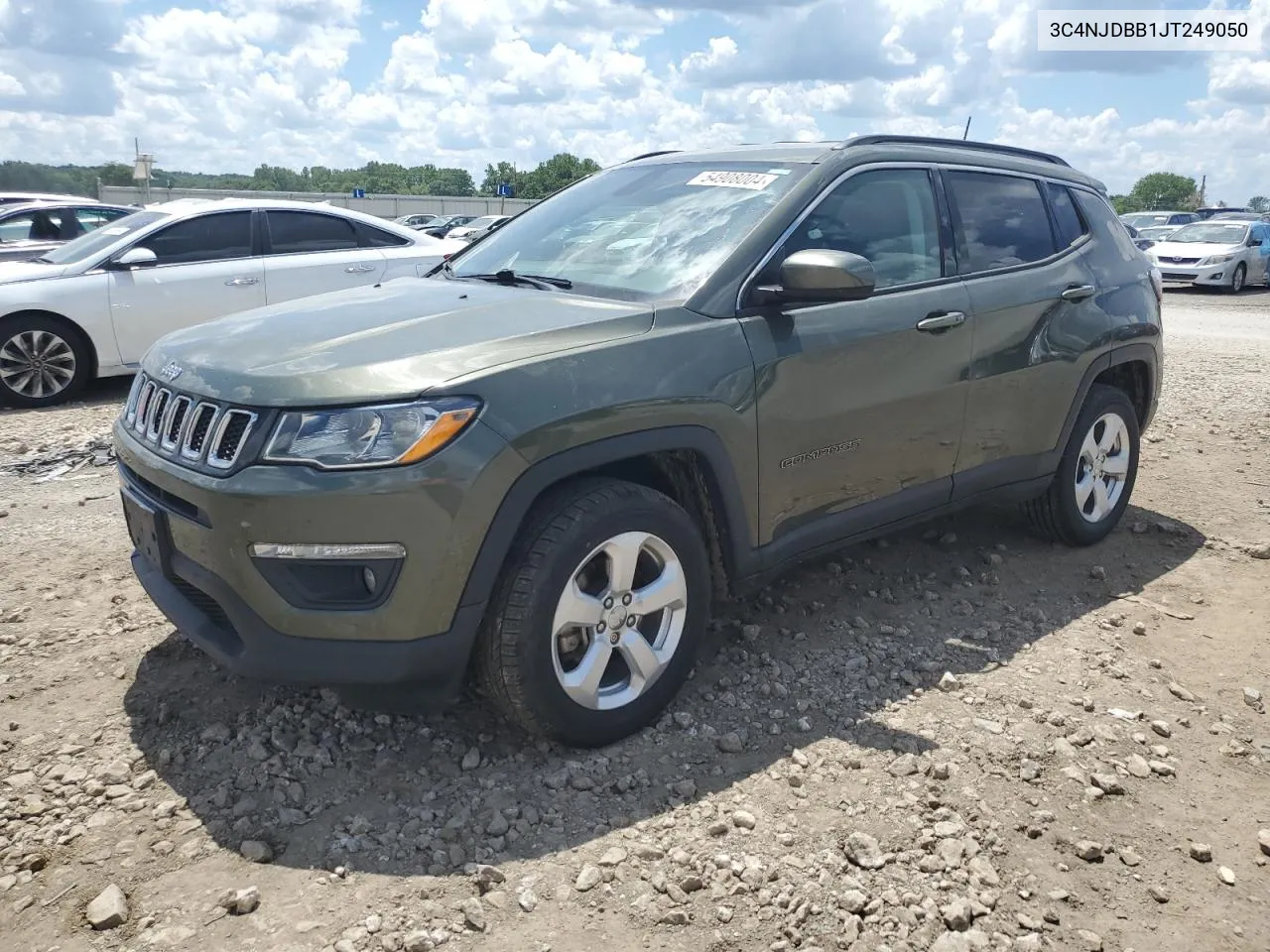 2018 Jeep Compass Latitude VIN: 3C4NJDBB1JT249050 Lot: 54908004