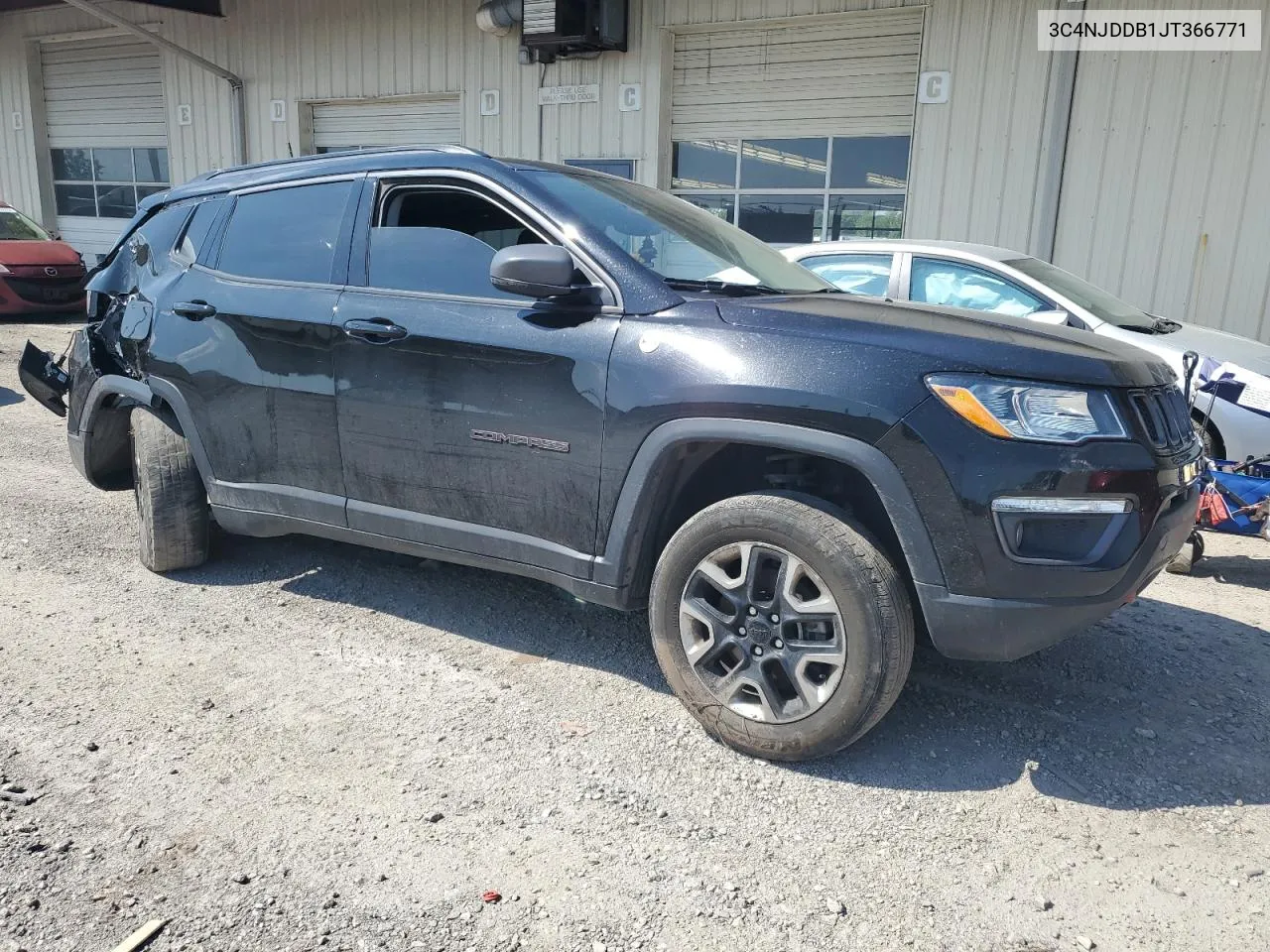 2018 Jeep Compass Trailhawk VIN: 3C4NJDDB1JT366771 Lot: 55487684