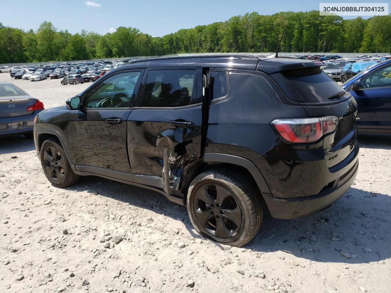 2018 Jeep Compass Latitude VIN: 3C4NJDBB8JT304125 Lot: 55601224