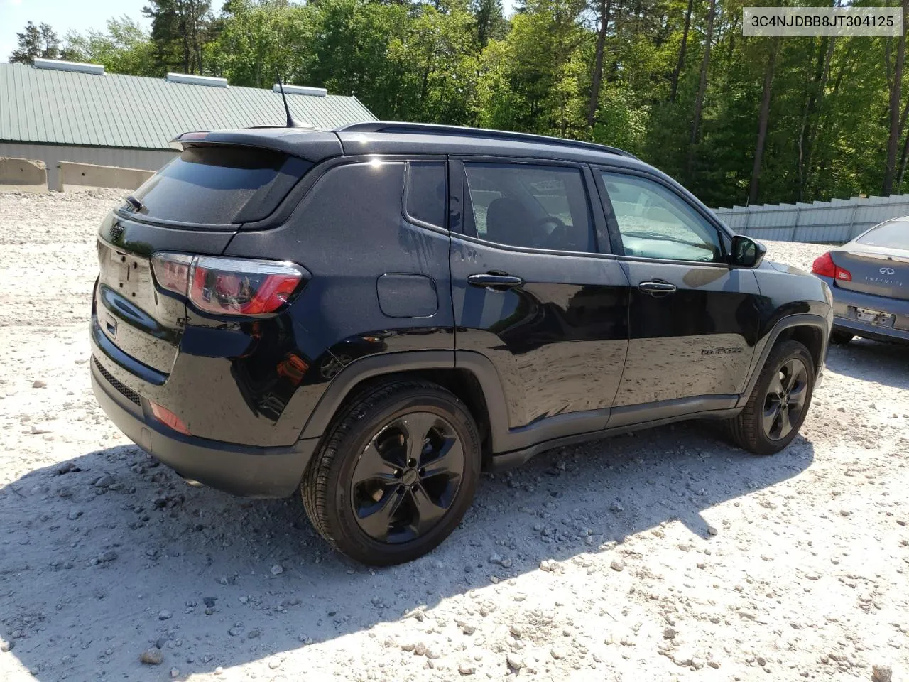 2018 Jeep Compass Latitude VIN: 3C4NJDBB8JT304125 Lot: 55601224