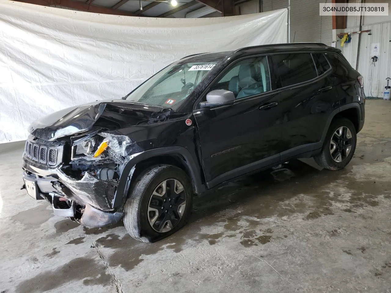 2018 Jeep Compass Trailhawk VIN: 3C4NJDDB5JT130818 Lot: 55761614