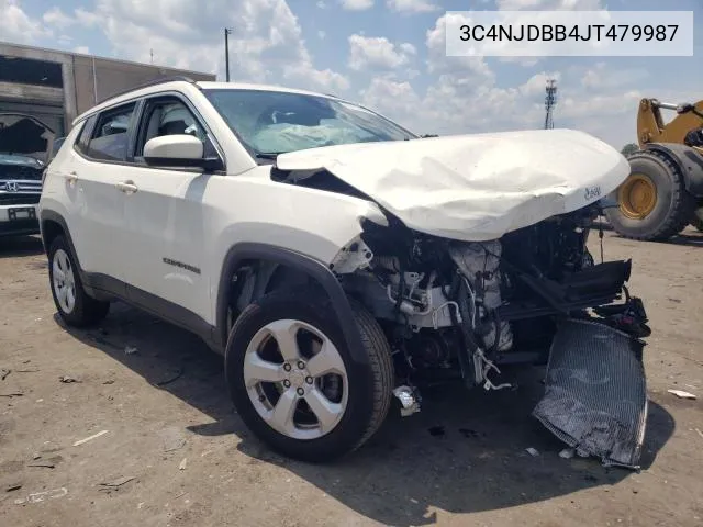 2018 Jeep Compass Latitude VIN: 3C4NJDBB4JT479987 Lot: 59507404