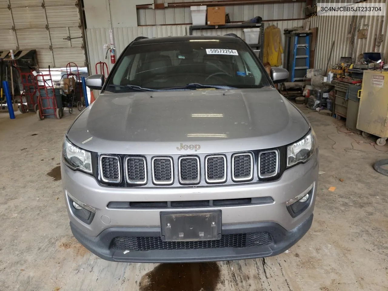 2018 Jeep Compass Latitude VIN: 3C4NJCBB5JT233704 Lot: 59572254