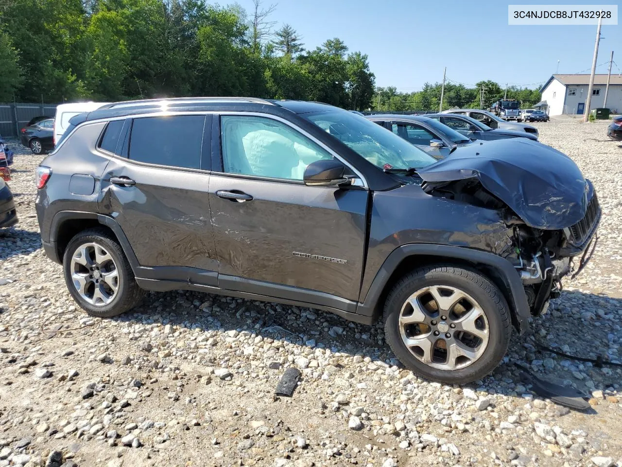 3C4NJDCB8JT432928 2018 Jeep Compass Limited