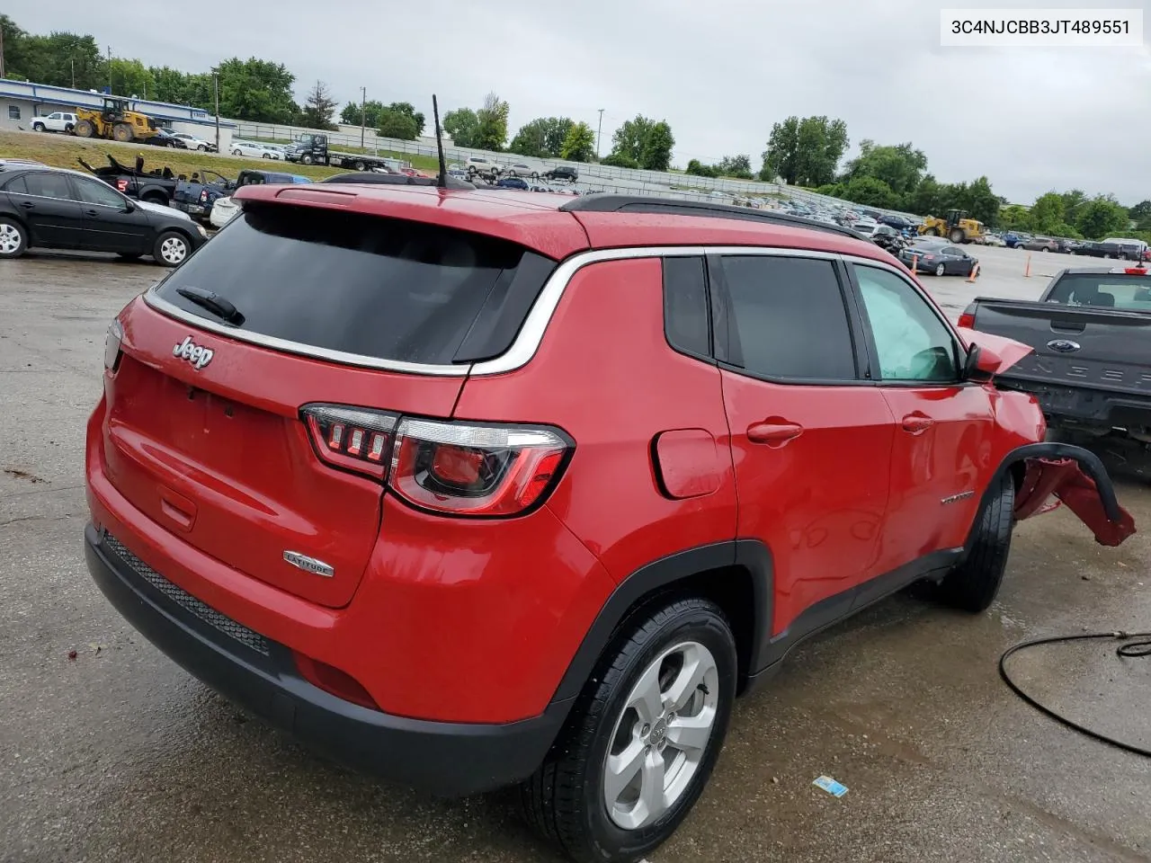 2018 Jeep Compass Latitude VIN: 3C4NJCBB3JT489551 Lot: 60456094