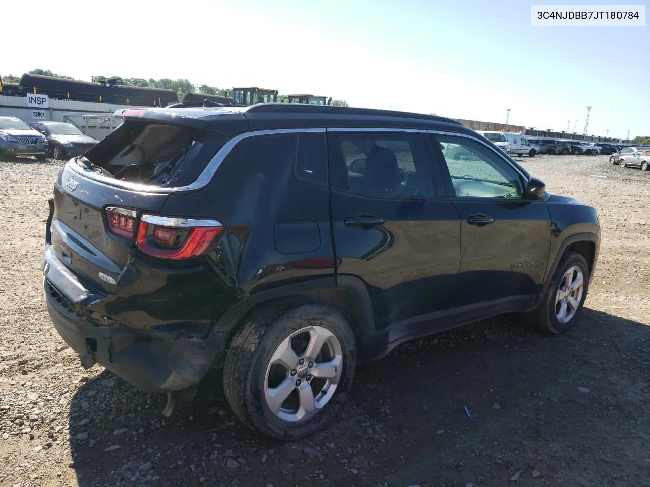 2018 Jeep Compass Latitude VIN: 3C4NJDBB7JT180784 Lot: 60933224