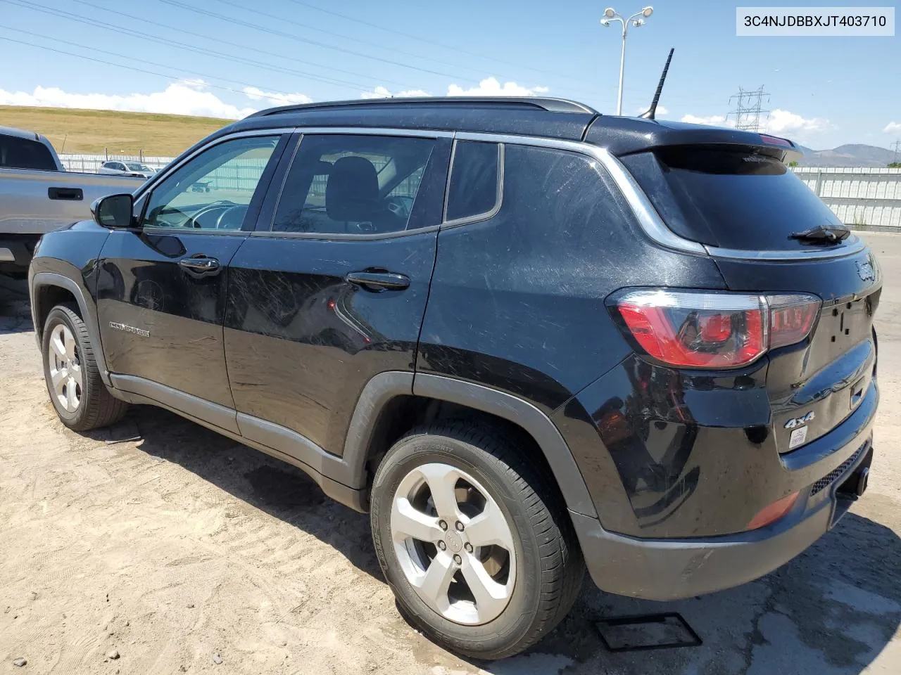 2018 Jeep Compass Latitude VIN: 3C4NJDBBXJT403710 Lot: 61280044