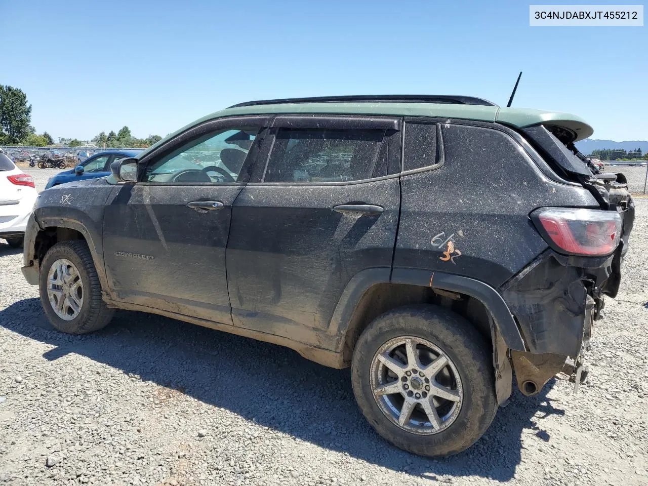 2018 Jeep Compass Sport VIN: 3C4NJDABXJT455212 Lot: 61455784