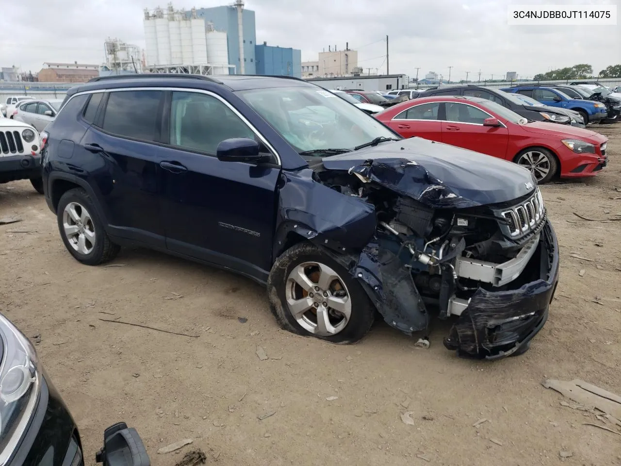 3C4NJDBB0JT114075 2018 Jeep Compass Latitude