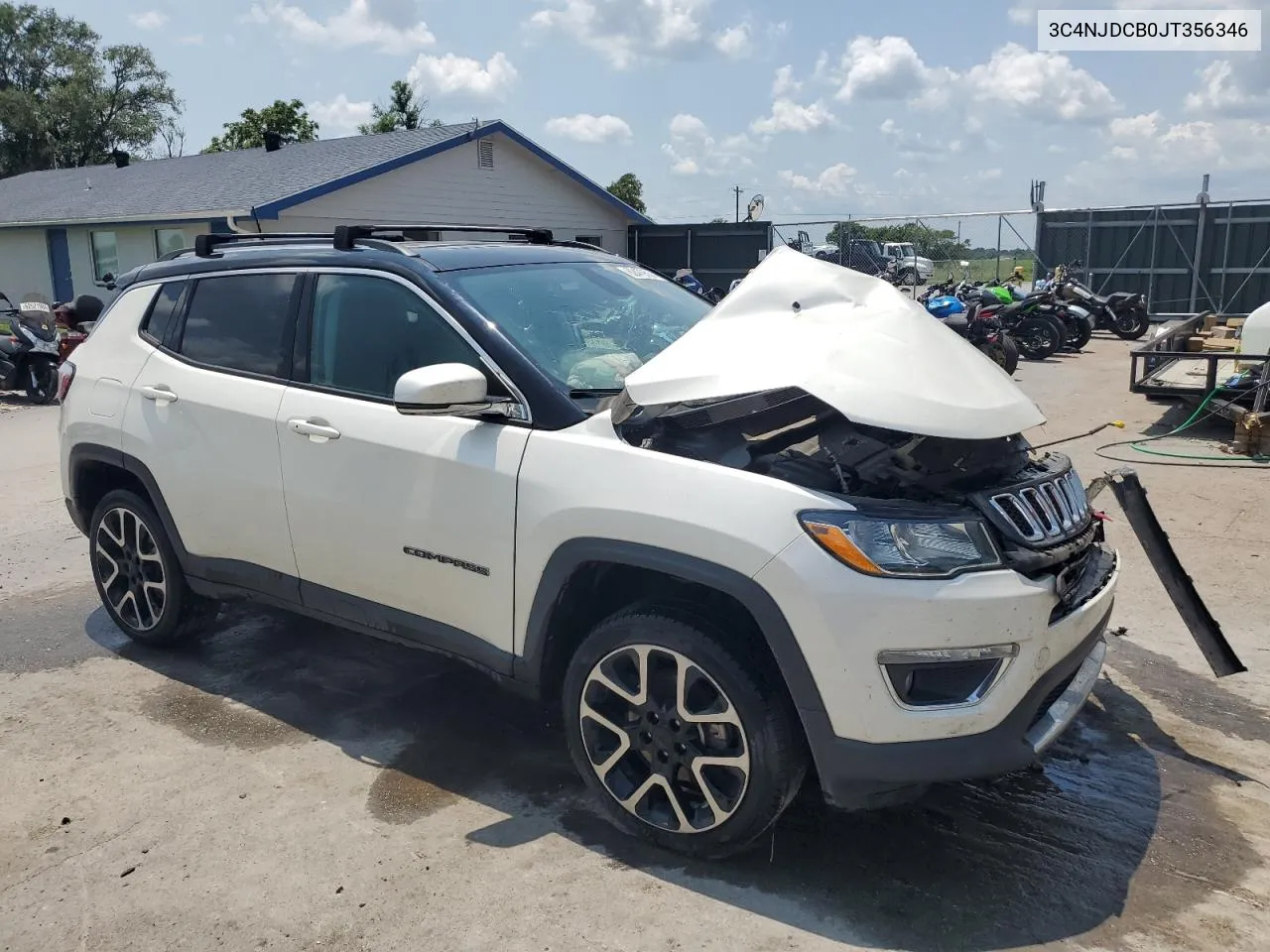 3C4NJDCB0JT356346 2018 Jeep Compass Limited