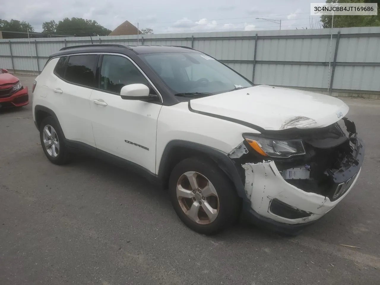 2018 Jeep Compass Latitude VIN: 3C4NJCBB4JT169686 Lot: 62757294