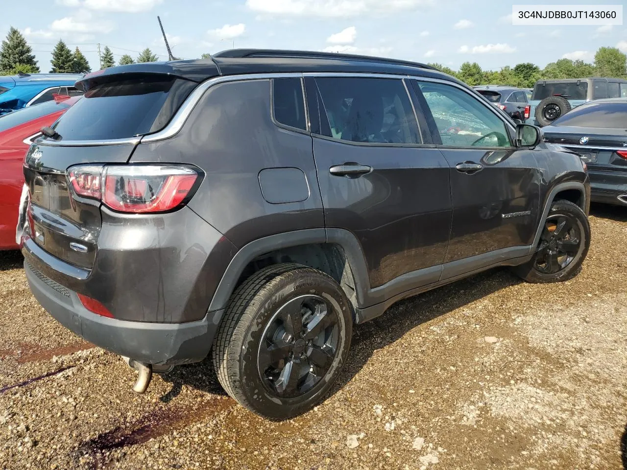 2018 Jeep Compass Latitude VIN: 3C4NJDBB0JT143060 Lot: 62830794