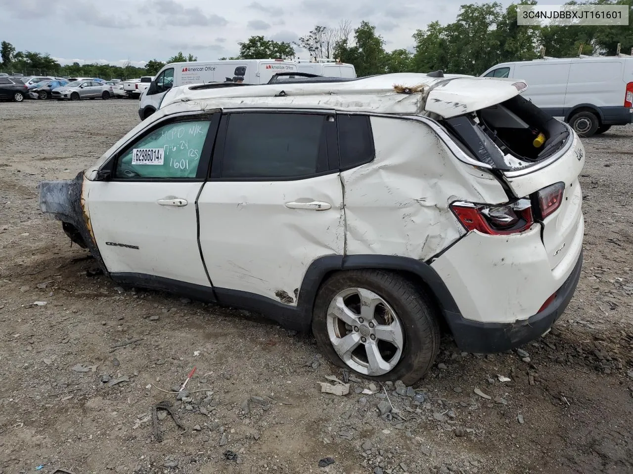 2018 Jeep Compass Latitude VIN: 3C4NJDBBXJT161601 Lot: 62986014