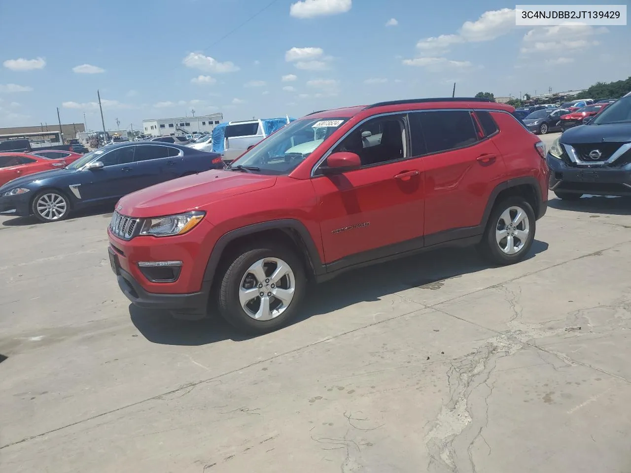 2018 Jeep Compass Latitude VIN: 3C4NJDBB2JT139429 Lot: 63073524