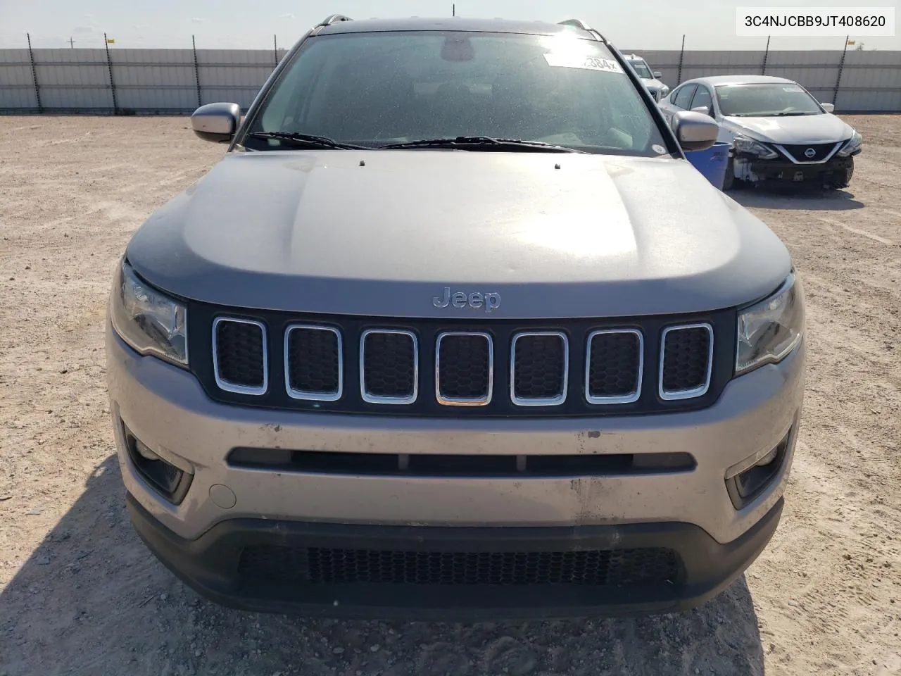 2018 Jeep Compass Latitude VIN: 3C4NJCBB9JT408620 Lot: 63332384