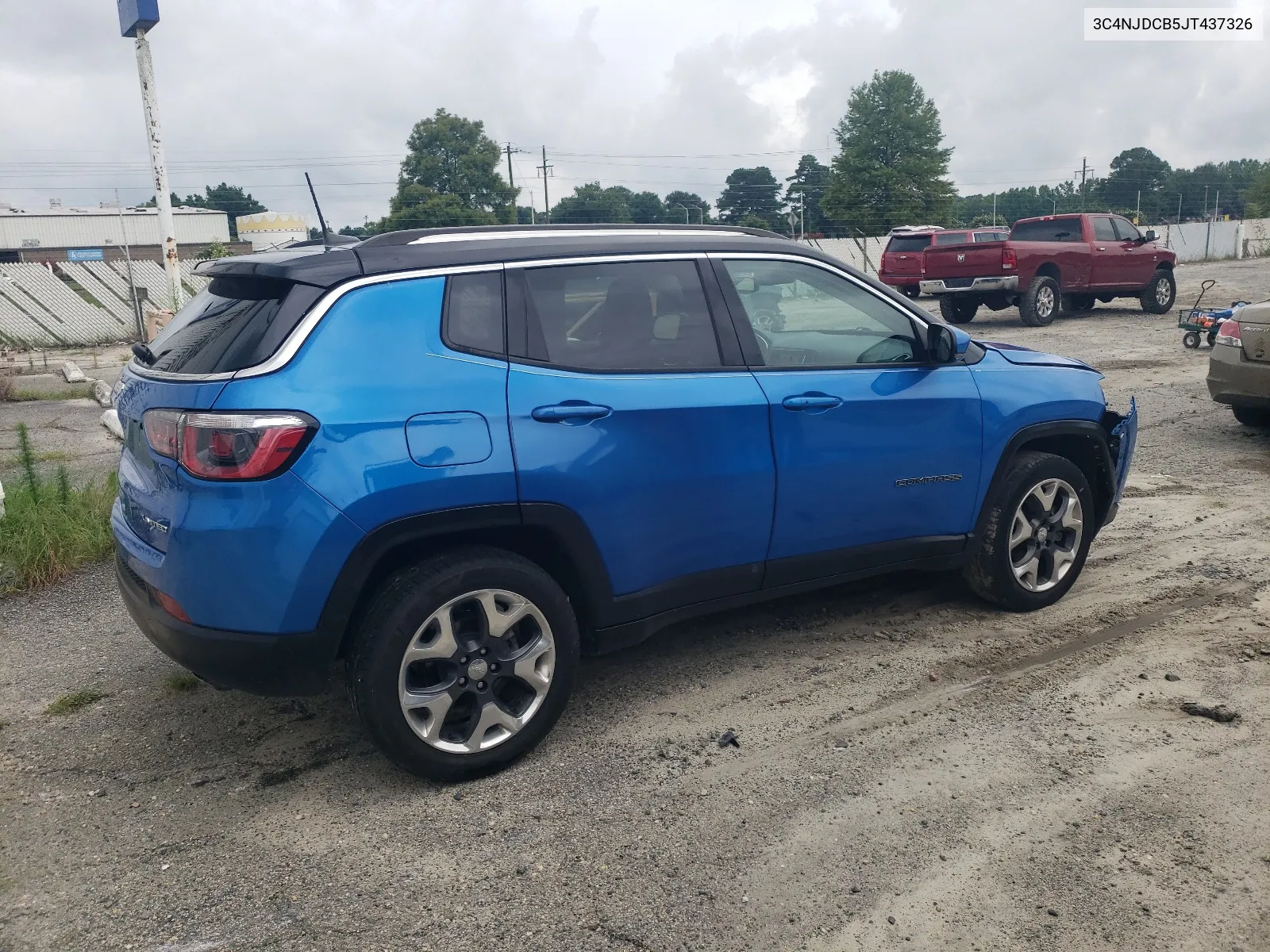 2018 Jeep Compass Limited VIN: 3C4NJDCB5JT437326 Lot: 63449894