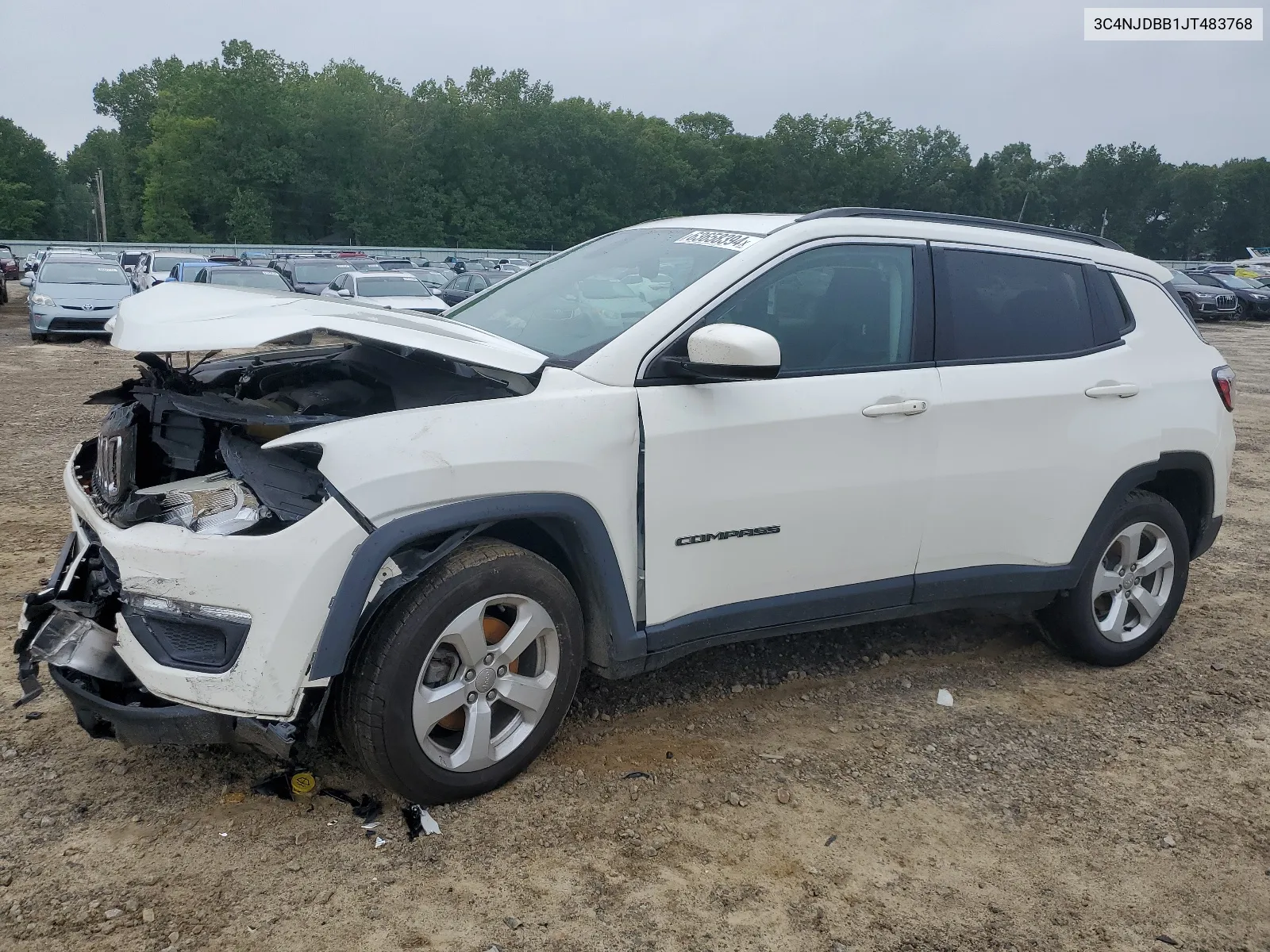 3C4NJDBB1JT483768 2018 Jeep Compass Latitude