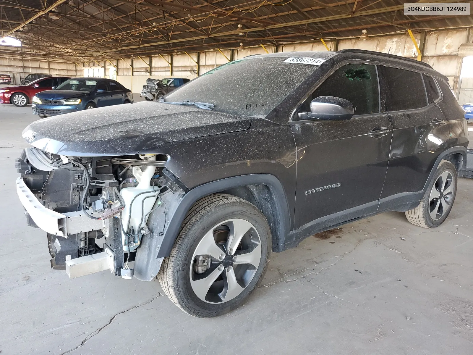 3C4NJCBB6JT124989 2018 Jeep Compass Latitude