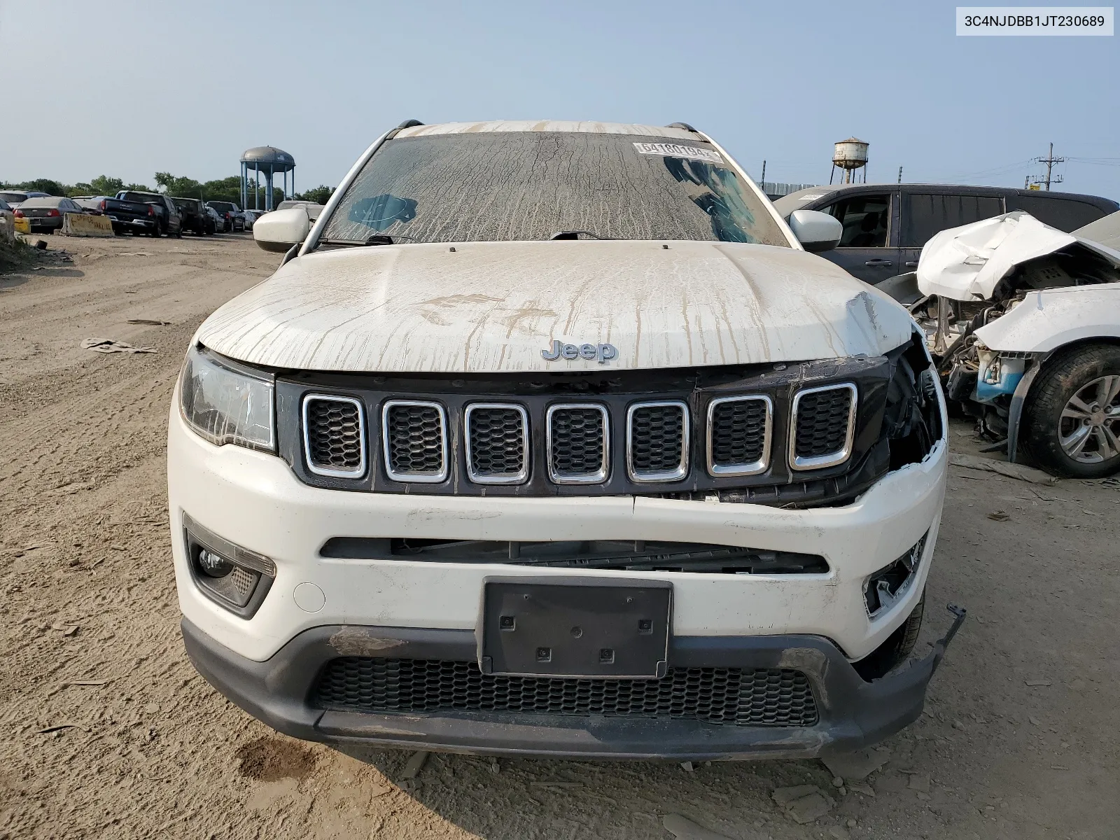 2018 Jeep Compass Latitude VIN: 3C4NJDBB1JT230689 Lot: 64180194